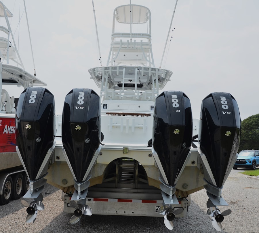 Photo center console boats