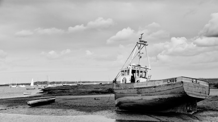 Photo fishing boats