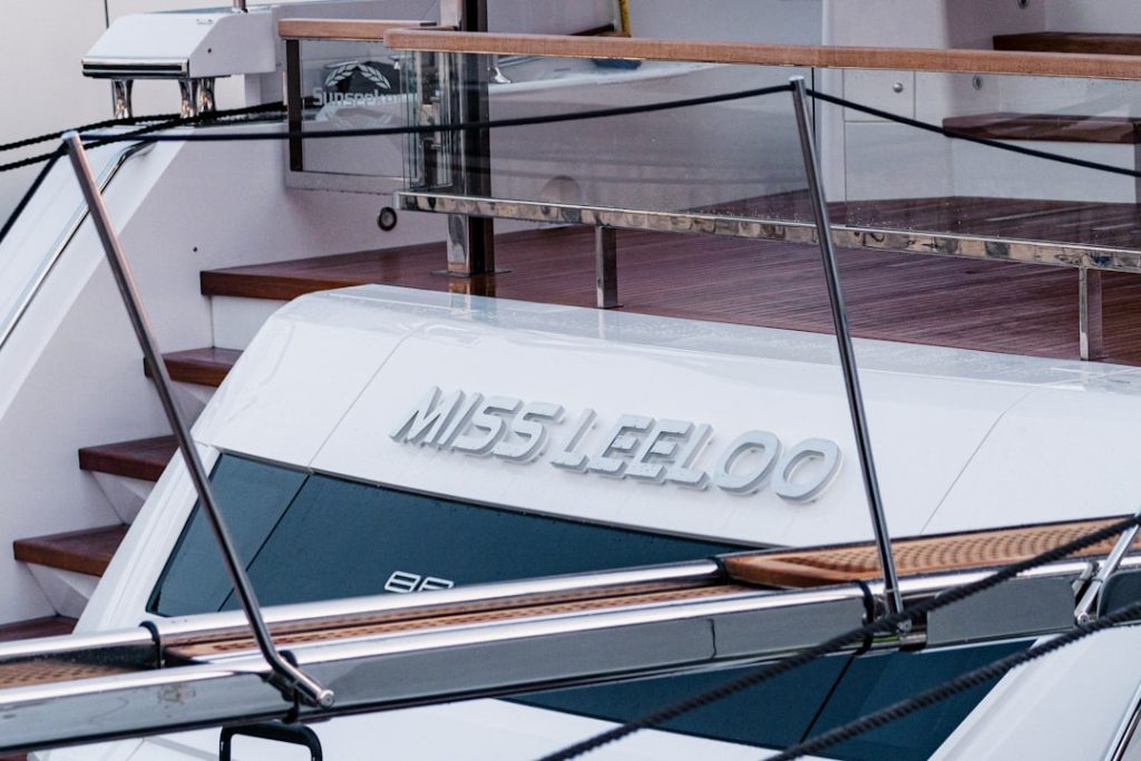 Photo boat center console