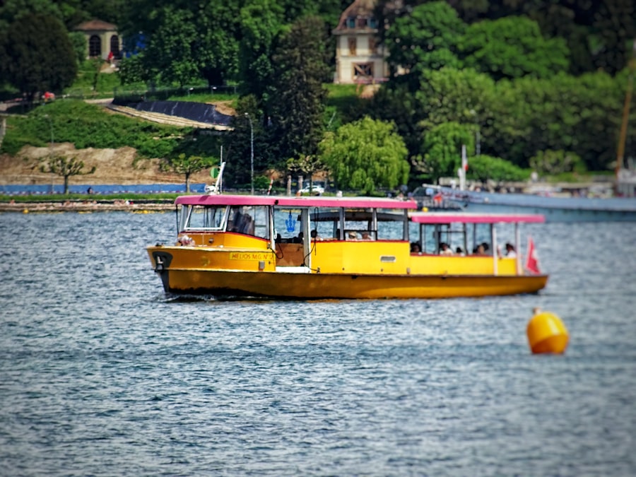 Photo yellow fin boats